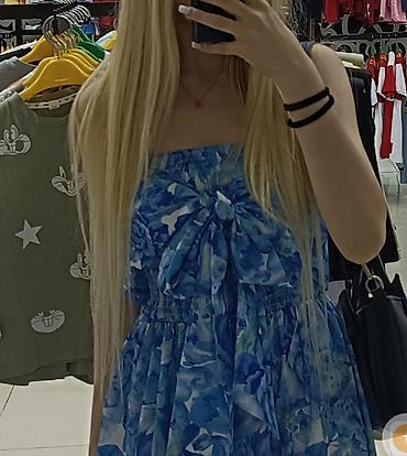 elbiseler: Blond sari sac satilir bidefe taxmişam 70-75 sm — 2