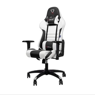 Ofis və oyun kresloları: Yeni, Təkərli, Qolları tənzimlənir, Dəri — 26