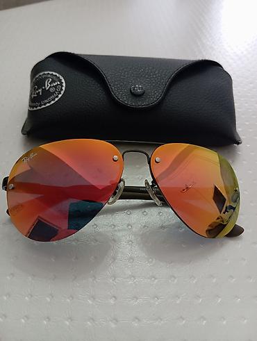Солнцезащитные очки очки, Ray-Ban, Мужские, Авиатор, Оригинал, Б/у