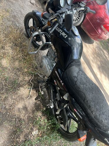 мотоциклы бишкек цена: Suzuki, 125 куб. см, Бензин, Чоңдор үчүн, Колдонулган