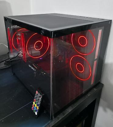 deepcool ice wind pro: Игровой ПК (мини-аквариум) • Процессор: Intel Core i3-12100F • — 2