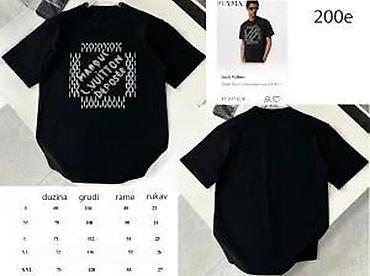 Majice: Men's T-shirt Louis Vuitton, bоја - Crna — 9