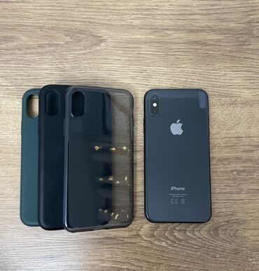 iphone xs цена в бишкеке бу: IPhone Xs, Б/у, 64 ГБ, Jet Black, 74 %