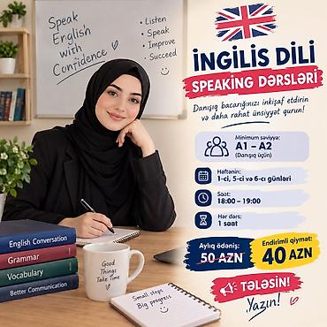 printer epson l3100: Xarici dil kursu, İngilis dili, Danışıq klubu — 1