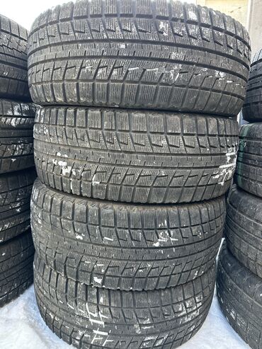 Шины: Шины 225 / 55 / R 17, Зима, Б/у, Комплект, Легковые, Япония, Bridgestone