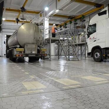 Резиновая плитка: Промышленная кислотоупорная плитка шестигранник Керамические — 19