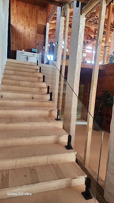 Готовые перила: Готовые перила, Материал: Стекло, Для лестницы — 3