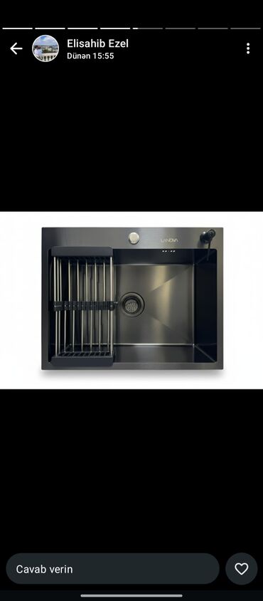 Mətbəx çanaqları: Kvadrat Mətbəx çanağı, Paslanmaz polad — 4