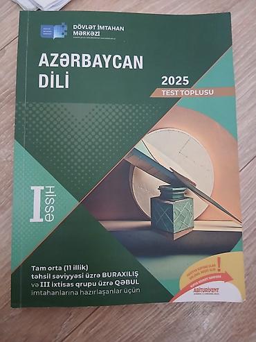 Testlər: Azərbaycan dili Testlər 11-ci sinif, DİM, 1-ci hissə, 2024 il — 1