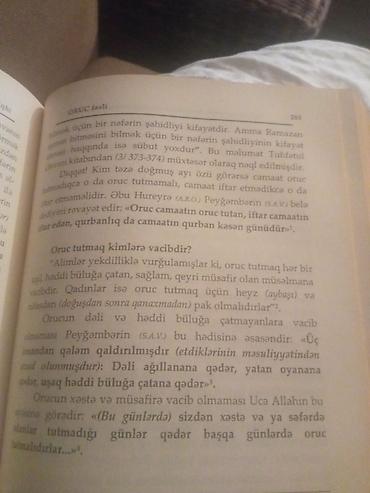 İdman və hobbi: Islamin fiqhi cox gozel kitabdir.demek olarki hersey var dine aid — 4