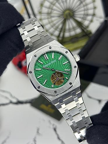 saat samdan: Yeni, Qol saatı, Audermars Piguet, rəng - Yaşıl — 1