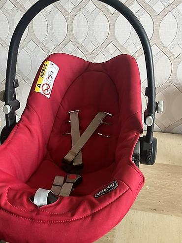 Uşaq dünyası: Chicco yeni uşaq avtomobil oturacağı / beşik-daşıyıcı - Rəng: qırmızı — 3