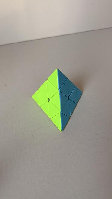 quick push pop it: Пирамидка-головоломка (Pyraminx), поворотный пазл в форме тетраэдра — 1