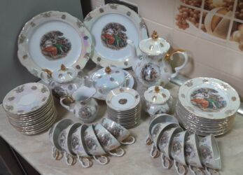 женские бюстгальтеры с плотной чашкой: Çay dəsti, Farfor, 12 nəfərlik, Almaniya