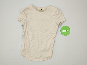 jeansy ecru: T-shirt damski, rozmiar S — 2
