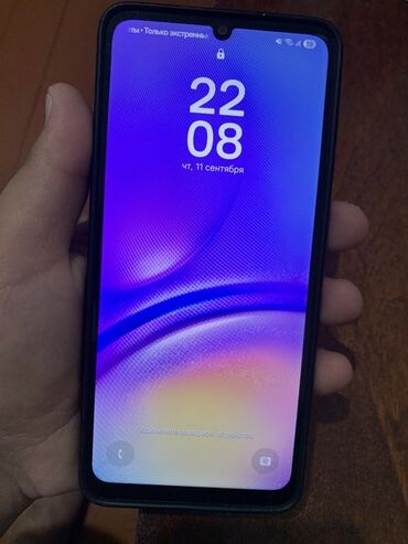 Adapterlər: Samsung Galaxy A05, 128 GB, rəng - Qara, İki sim kartlı