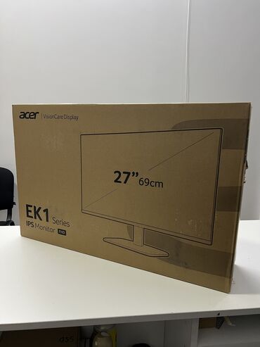 3 принтер: Монитор, Acer, Жаңы, LED, 27" - 28"