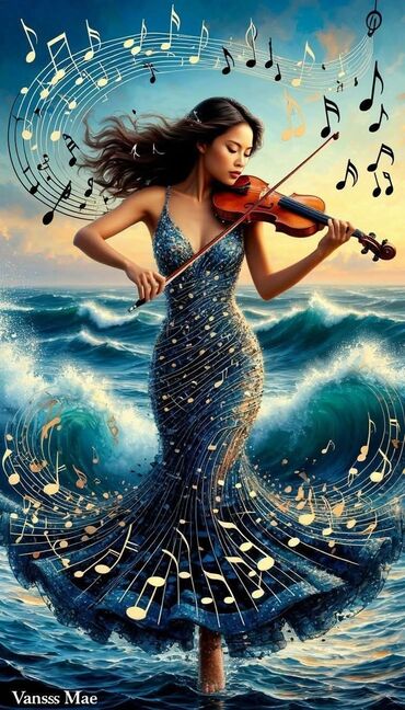 Stilske umetničke slike: Umjetničke slike – set digitalnih ilustracija - Kolekcija od tri — 2