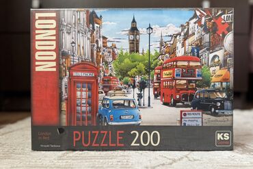 robot oyuncaq: London şəhərinin 200 hissəcikdən ibarət olan puzzle