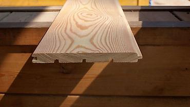 Вагонка: Вагонка деревянная (шпунтованная доска) для внутренней и наружной — 6