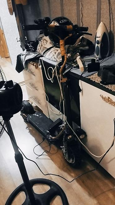 samokat az: Elektrik skuter - Güclü ön və arxa amortizator sistemi – çuxurlu — 3