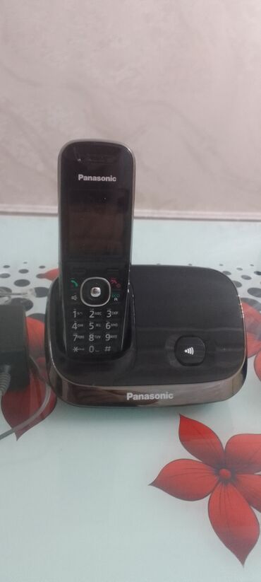 Stasionar telefonlar: Stasionar telefon Panasonic, Simsiz, İşlənmiş, Pulsuz çatdırılma