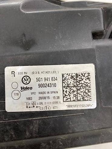 rubi sa: DESNI FAR ZA VOLKSWAGEN GOLF 7 - 5G1941034 | Desni far za Golf VII ( — 3