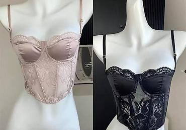 Нательные майки: Нательная майка, Китай, С кружевом, Стандарт — 3