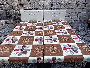 Çarpayılar: 1 nəfərlik çarpayılar 60 manat. 2 nəfərlik taxt 110 manat. Çatdırılma — 7