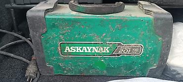 power kabel: ASKAYNAK Inverter 201-TIG PFC qaynaq aparatı - TIG və MMA (elektrod) — 1