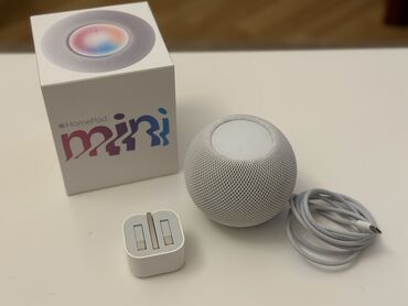 Səsgücləndirici və qəbuledicilər: Ağıllı dinamik Apple Homepod mini White (MY5H2ZP/A) Noyabr 2023de