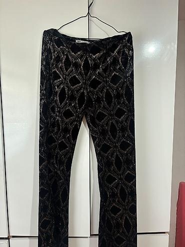 rajsferslus: Zara ženske pantalone – veličina XL (EUR XL / USA XL / MEX 32). Crne — 2