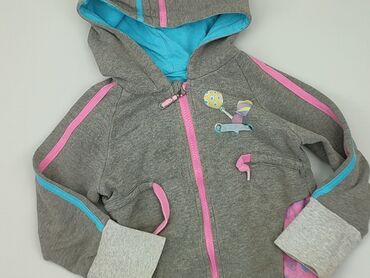 sweterek fuksja: Sweatshirt, 3-4 years, 98-104 cm, condition - Fair