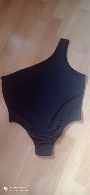 jednodelni kupaći kostimi za punije: 2XL (EU 44), Single-colored, color - Black