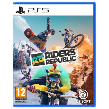 ucuz ps5: Playstation 5 üçün riders republic oyun diski. Tam yeni, original