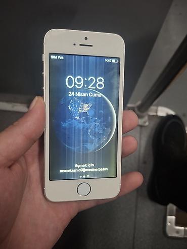 fanarlar: IPhone SE, Ağ, Barmaq izi — 1