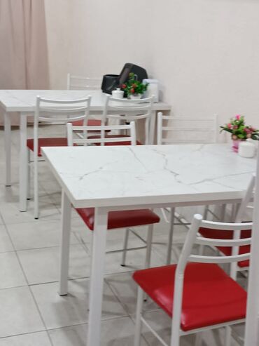 столовые столы: Кухонный Стол, цвет - Белый, Новый