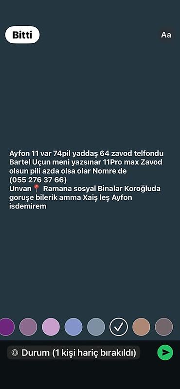 ayfon telefonu: IPhone 11, 64 GB, Face ID — 1