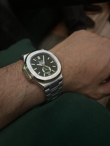 smart 2030 watch: Polad rəngli metal qol saatı - Korpus: fırçalanmış metal — 2