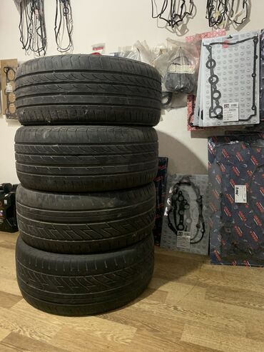 polkalı disk: F10 un üstünden çıxma 4 ədəd təkərlərdir. 245/45ZR18 100 Y Xl Yaxşı
