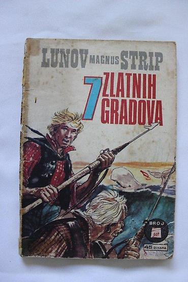 spica ruma: LUNOV MAGNUS STRIP 607,LMS 607,KEN PARKER,7 ZLATNIH GRADOVA | Lunov — 1