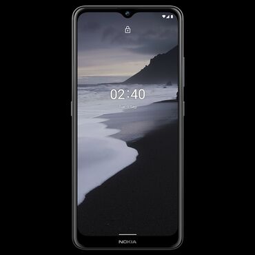 Nokia 2.4, 32 GB, rəng - Boz, Zəmanət, Sensor, Barmaq izi