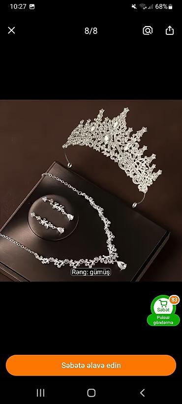 versage sep: Məhsul: Zərgərlik və aksesuar dəstləri - Rəng seçimləri: qızıl ton — 3