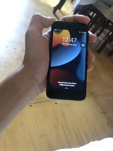 ayfon telfonu: IPhone 7, 32 GB, Black Titanium