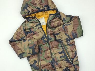 brązowa kamizelka zara: Transitional jacket, Zara, 5-6 years, 110-116 cm, condition - Very good