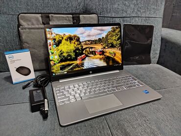 компьютерные мыши marvo: Ноутбук, HP, 32 ГБ ОЭТ, Intel Core i7, 15.6 ", Жаңы, Жумуш, окуу үчүн, эс тутум NVMe SSD