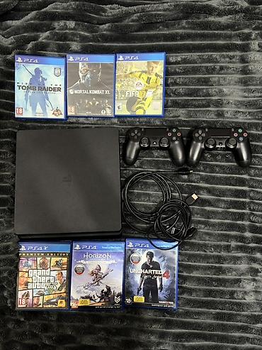 ps4 9 0: Продам/обменяю PlayStation 4 Slim (черная) в идеальном состоянии — 1