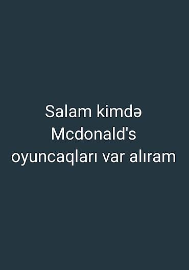 happy meal oyuncaglar: Alış xidməti: McDonald’s Happy Meal oyuncaqları toplanılır - — 1