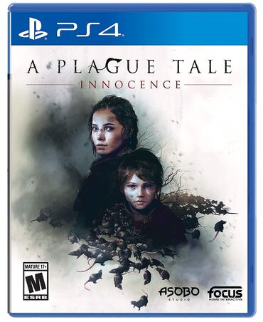 Video oyunlar üçün aksesuarlar: Ps4 üçün A Plague Tale oyun diski