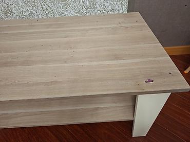 Düz masa, Açılmayan, Təkərsiz, Teksturalı laminat, Zəmanətsiz